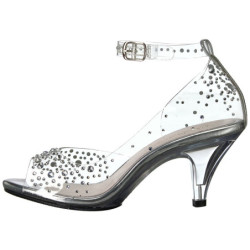 Pietre strass 8 cm BELLE-330RS scarpe per trans