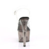 Gray transparent 18 cm ADORE-708T Exotic stripper high heel shoes