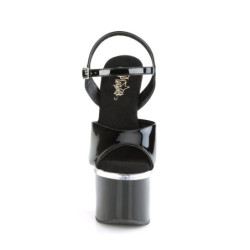 Patent platform 18 cm ESTEEM-709 pleaser high heels shoes women