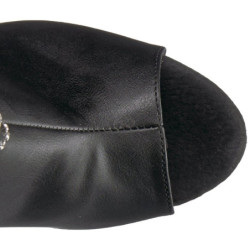 Nero Strass 18 cm ADORE-2024RSF stivali con frange donna tacco altissime