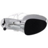Trasparente 20 cm FLAMINGO-808 Tacchi Alti Cromo Plateau