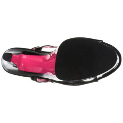 Patent 18 cm SKY-309TT High Heeled Sandal Neon Platform