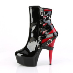 Vegan 15 cm DELIGHT-1012 women ankle boots platform