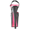 Patent 20 cm XTREME-809TT High Heeled Sandal Neon Platform