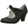 Black 6,5 cm WIGGLE-32 vintage cuben heels maryjane pumps
