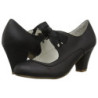 Black 6,5 cm WIGGLE-32 vintage cuben heels maryjane pumps