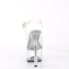 Transparent sandals platform 18 cm PASSION-708 pleaser high heels sandals