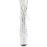 ADORE-1047 - 18 cm platform high heel boots patent white