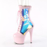 ADORE-1047 - 18 cm platform high heel boots patent rose