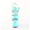 Turquoise 18 cm ADORE-709 pleaser platform high heels sandals shoes