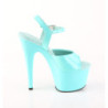 Turquoise 18 cm ADORE-709 pleaser platform high heels sandals shoes