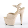 Beige Ecopelle 18 cm ADORE-709FS sandali tacchi a spillo