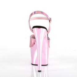 Pink 18 cm ADORE-709HGCH Ologramma plateau sandali donna con tacco