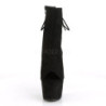 Nero faux suede 18 cm ADORE-1018FS stivaletti da pole dance