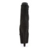 Nero faux suede 18 cm ADORE-1021FS stivaletti da pole dance