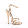 Gold Rose 15 cm DOMINA-108 transvestite shoes