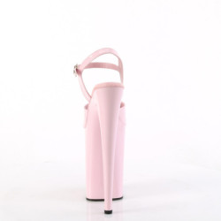 Verniciata rosa 23 cm INFINITY-909 tacchi estremi - scarpe tacco più plateau alto