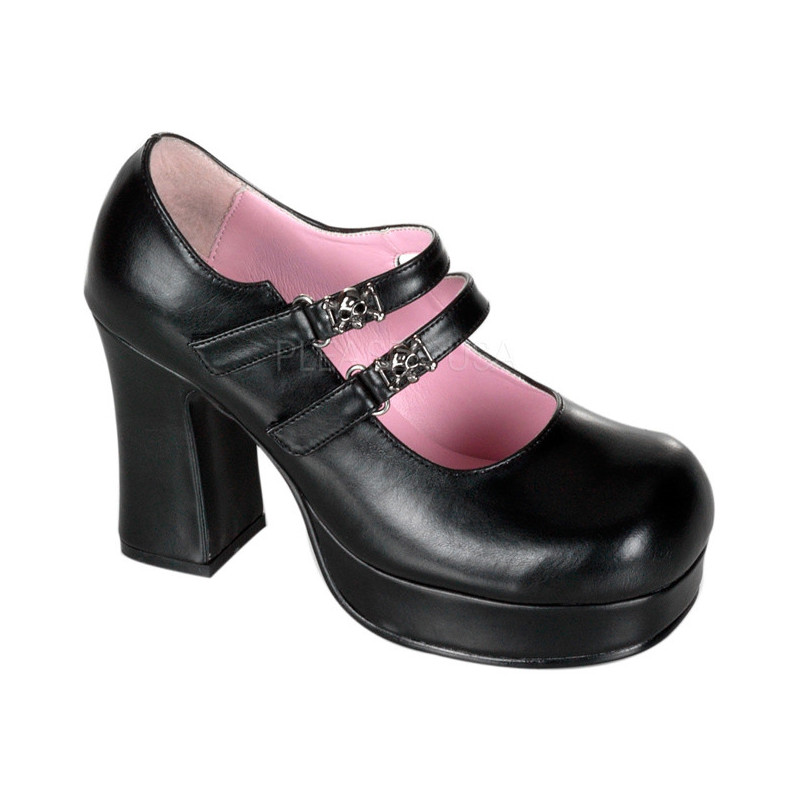 Vegano 9,5 cm DemoniaCult GOTHIKA-09 lolita scarpe plateau