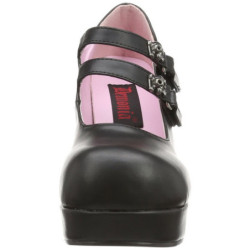 Vegano 9,5 cm DemoniaCult GOTHIKA-09 lolita scarpe plateau