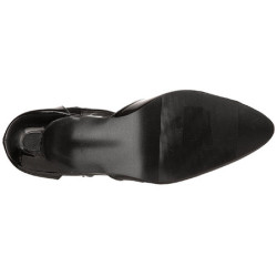 Black Shiny 8 cm DIVINE-415W High Heel Pumps for Men