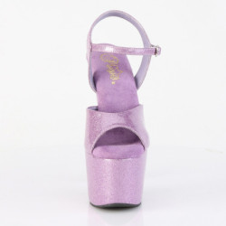 Porpora 18 cm ADORE-709GP scintillare plateau sandali donna con tacco
