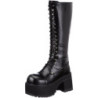 Leatherette 9,5 cm RANGER-302 Platform Mens Gothic Boots