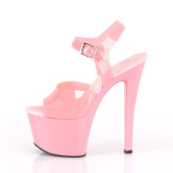 Rosa high heels 18 cm SKY-308N jelly-like platform high heels