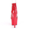 Rosso tacco alto 18 cm ADORE-765RM scintillare plateau scrape con tacco alto