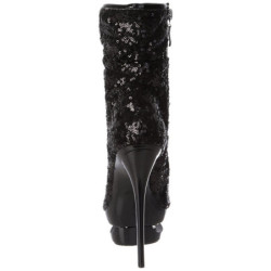 Nero Lustrini 15,5 cm BLONDIE-R-1008 Plateau Stivaletti Tacco
