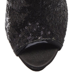 Nero Lustrini 15,5 cm BLONDIE-R-1008 Plateau Stivaletti Tacco