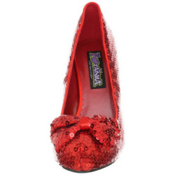Rosso Lustrini 11,5 cm OZ-06 Scarpe Décolleté da Sera