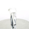 Argento trasparente 19 cm ENCHANT-708 Calzature plateau con tacco