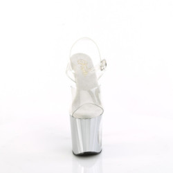 LED light platform 19 cm CIRCLE-708LT2 exotic pole dance high heel sandals