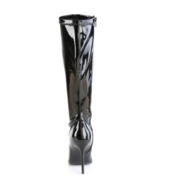 Shiny patent boots 13 cm CLASSIQUE-2000 pointed toe stiletto boots