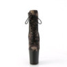 FLAMINGO-1020CM 20 cm pleaser high heels ankle boots camouflage