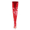 Rosso Verniciata 13 cm COURTLY-3012 Stivali Alti Pleaser