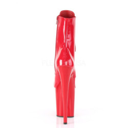 Rosso Verniciato 20 cm FLAMINGO-1020 Stivaletti da donna plateau