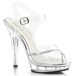 Transparent 13 cm LIP-108R2 Bikini posing high heel shoes