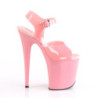 Rosa high heels 20 cm FLAMINGO-808N jelly-like pole shoes