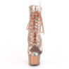 Sequins Gold 18 cm ADORE-1020SQ Exotic pole dance ankle boots