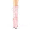 Rosa glitter 18 cm ADORE-1020GDLG stivaletti alti con lacci da pole dance