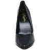Black Leatherette 13 cm SEDUCE-420 pointed toe pumps high heels