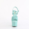 Turquoise 18 cm ADORE-709GP glitter platform sandals shoes