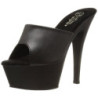 Nero Ecopelle 15,5 cm KISS-201 Plateau Mules Alte