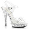 Transparent 13 cm LIP-108RS Bikini posing high heel shoes