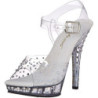 Transparent 13 cm LIP-108RS Bikini posing high heel shoes