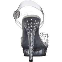 Transparent 13 cm LIP-108RS Bikini posing high heel shoes