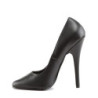 Leatherette 15 cm DOMINA-420 Pumps High Heels for Men
