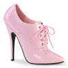 Verniciata 15 cm DOMINA-460 scarpe décolleté oxford stringate rosa