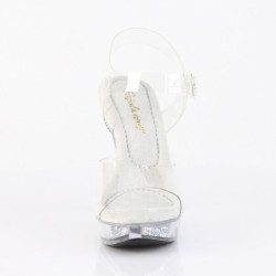 Rhinestones 13 cm GLORY-508DM Bikini posing high heel shoes